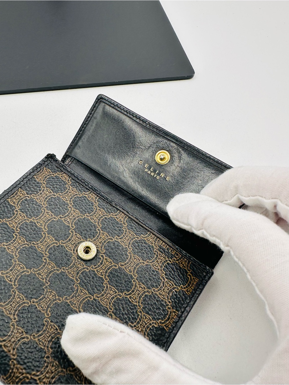 Celine Monogram Wallet - Picture 3 of 11
